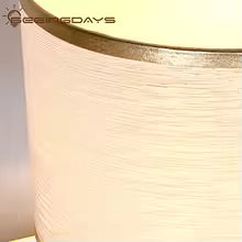 SeeingDays Golden Edge Lampshade Ball Crystal Table Lamp For Bedroom Living room