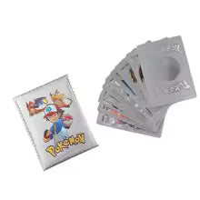 Pokemon Card New Box Gold Silver Black Vmax GX V Card Collection Battle Colorful Card English / Spanish Child Toy