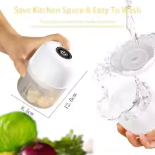 rechargeable electric mini garlic onion mini vegetables chopper