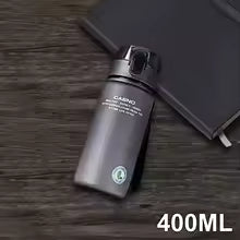 BPA Free Leak Proof Frosted Sports Water Bottle High Quality Tour Hiking Portable My Favorite Drink Bottles 400ML Gym Outdoor