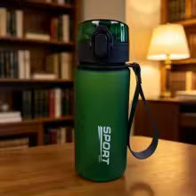 BPA Free Leak Proof Frosted Sports Water Bottle High Quality Tour Hiking Portable My Favorite Drink Bottles 400ML Gym Outdoor