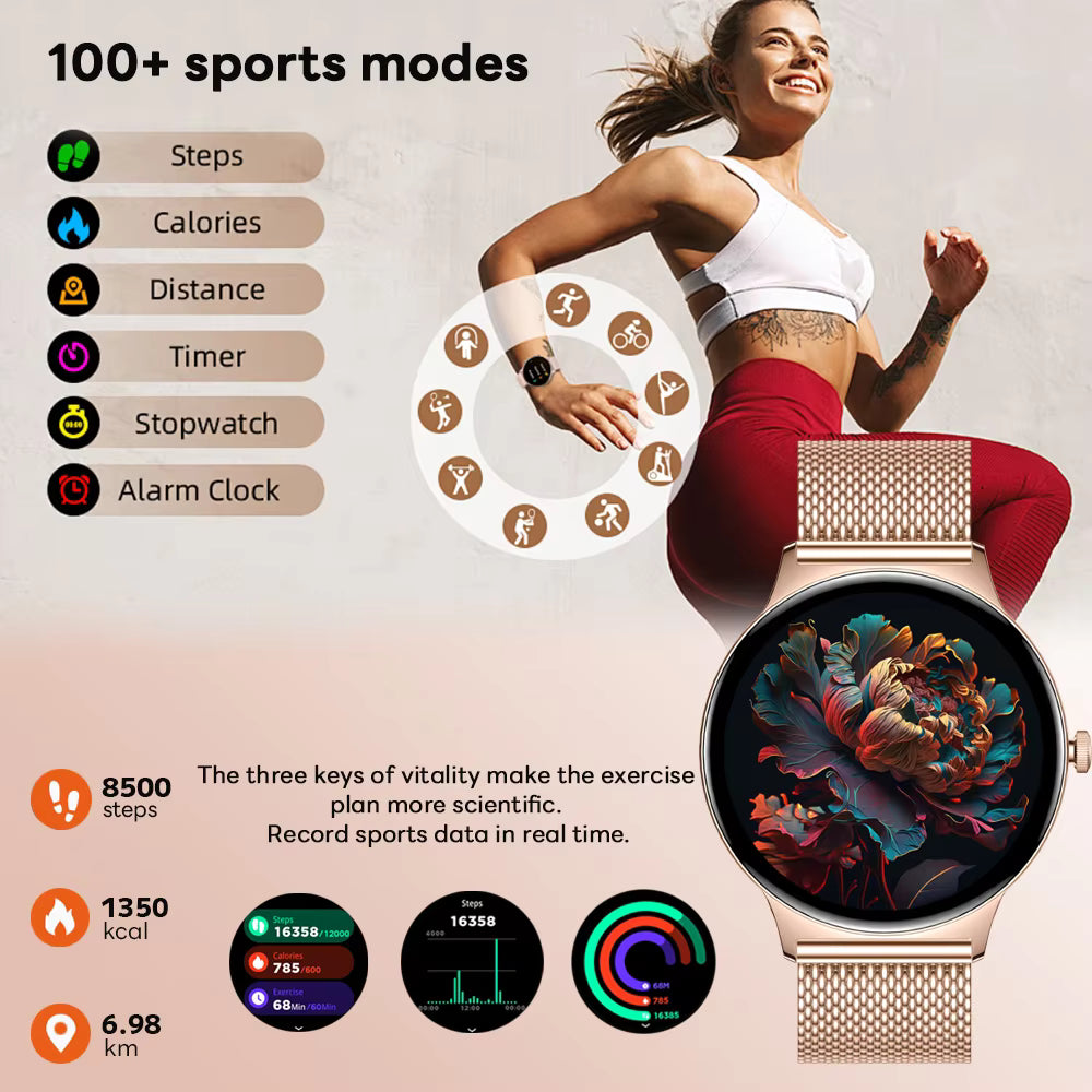 ChiBear Ultra Thin Fashion Smart Watch Women