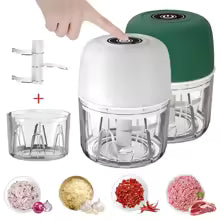 rechargeable electric mini garlic onion mini vegetables chopper