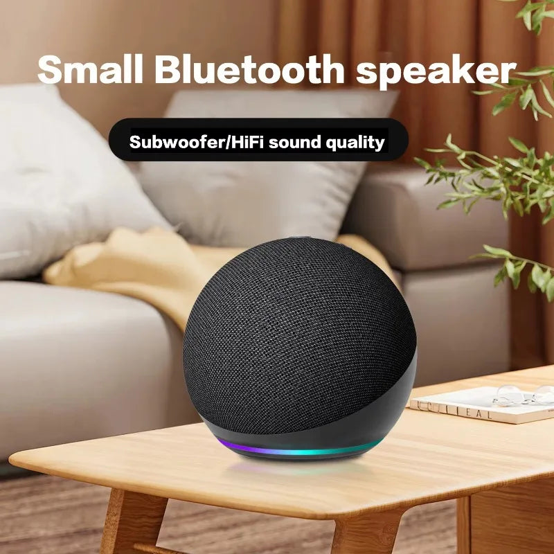 Alaxe Small Bluetooth Speaker Echo Dot 5Th Outdoor Wireless Bluetooth