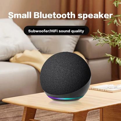 Alaxe Small Bluetooth Speaker Echo Dot 5Th Outdoor Wireless Bluetooth