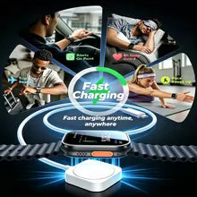 TIMESS Magnetic USB A TYPE-C Watch Charger For IPhone Watch Series Ultra 11 10 9 8 7 6 5 Cable Charging For IWatch 4 3 2 1 SE