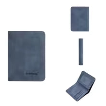 Baellerry Men's Thin Sanded Leather Wallet