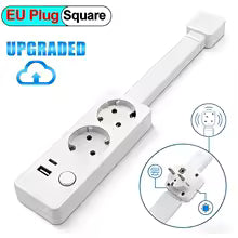 4 Styles Electrical Outlet Extender Plug Wall Outlet Extender Extendable Wall Socket Rotatable Folding Portable Power Socket
