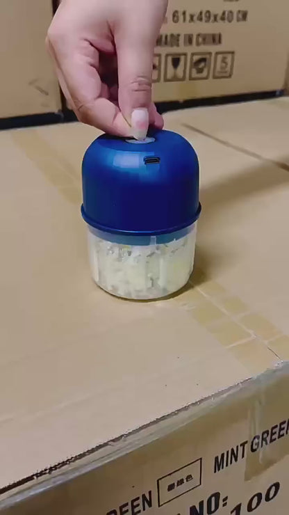 rechargeable electric mini garlic onion mini vegetables chopper